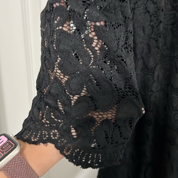 2xl SHEIN curve lace dress. 3/4 sleeve. Washed, never worn. - Picture 3 of 6